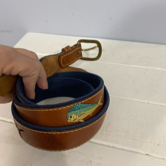 Leather belt - Picture 4 of 9